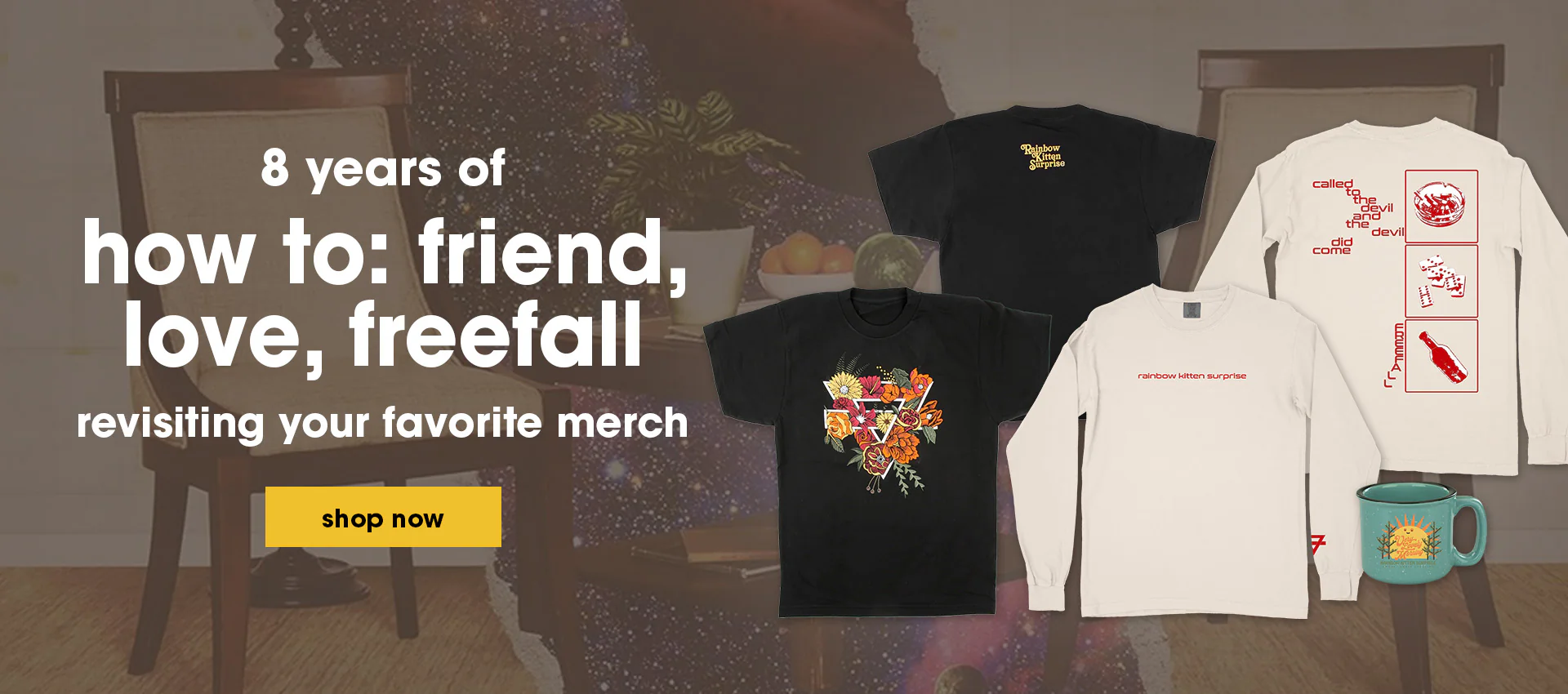 Official Rainbow Kitten Surprise Merch