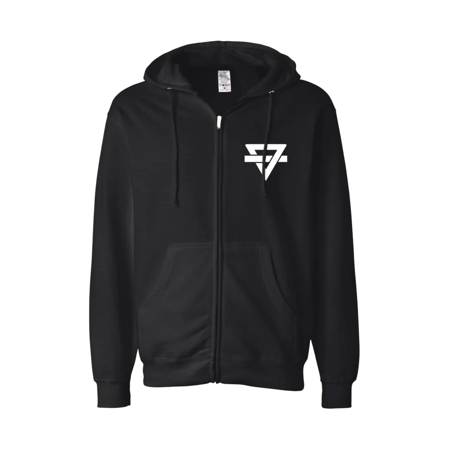 bones Zip Up Hoodie